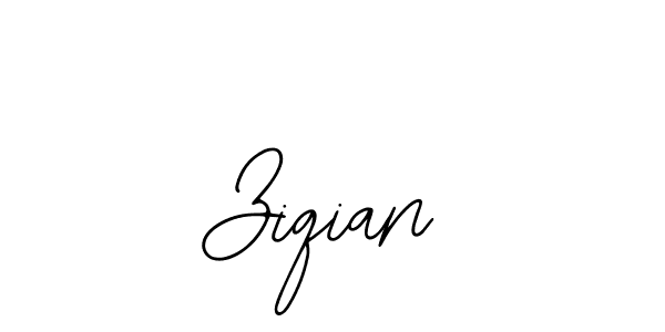 Use a signature maker to create a handwritten signature online. With this signature software, you can design (Bearetta-2O07w) your own signature for name Ziqian. Ziqian signature style 12 images and pictures png