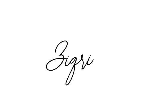 You should practise on your own different ways (Bearetta-2O07w) to write your name (Ziqri) in signature. don't let someone else do it for you. Ziqri signature style 12 images and pictures png