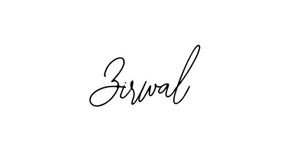 Also we have Zirwal name is the best signature style. Create professional handwritten signature collection using Bearetta-2O07w autograph style. Zirwal signature style 12 images and pictures png