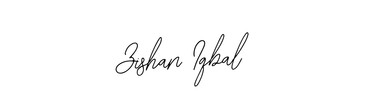 Zishan Iqbal stylish signature style. Best Handwritten Sign (Bearetta-2O07w) for my name. Handwritten Signature Collection Ideas for my name Zishan Iqbal. Zishan Iqbal signature style 12 images and pictures png