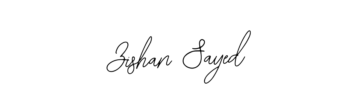 Design your own signature with our free online signature maker. With this signature software, you can create a handwritten (Bearetta-2O07w) signature for name Zishan Sayed. Zishan Sayed signature style 12 images and pictures png