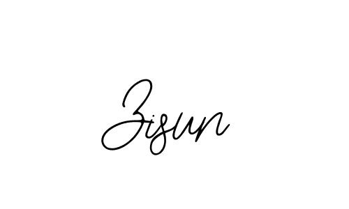 if you are searching for the best signature style for your name Zisun. so please give up your signature search. here we have designed multiple signature styles  using Bearetta-2O07w. Zisun signature style 12 images and pictures png