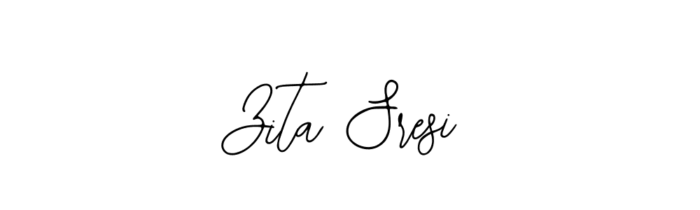 Bearetta-2O07w is a professional signature style that is perfect for those who want to add a touch of class to their signature. It is also a great choice for those who want to make their signature more unique. Get Zita Sresi name to fancy signature for free. Zita Sresi signature style 12 images and pictures png