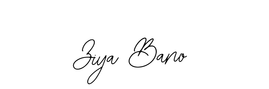 Make a beautiful signature design for name Ziya Bano. Use this online signature maker to create a handwritten signature for free. Ziya Bano signature style 12 images and pictures png