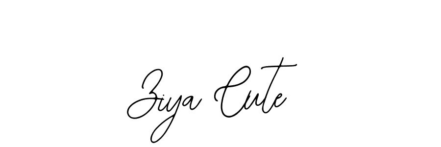 if you are searching for the best signature style for your name Ziya Cute. so please give up your signature search. here we have designed multiple signature styles  using Bearetta-2O07w. Ziya Cute signature style 12 images and pictures png