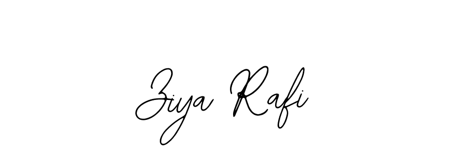 Similarly Bearetta-2O07w is the best handwritten signature design. Signature creator online .You can use it as an online autograph creator for name Ziya Rafi. Ziya Rafi signature style 12 images and pictures png