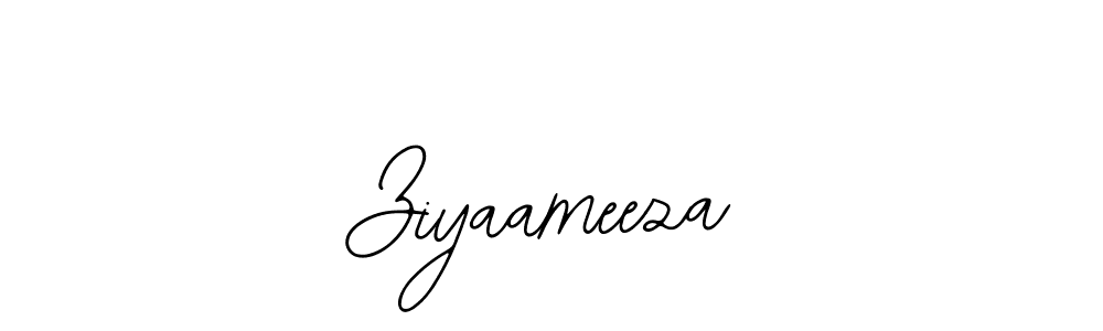 Make a beautiful signature design for name Ziyaameeza. Use this online signature maker to create a handwritten signature for free. Ziyaameeza signature style 12 images and pictures png