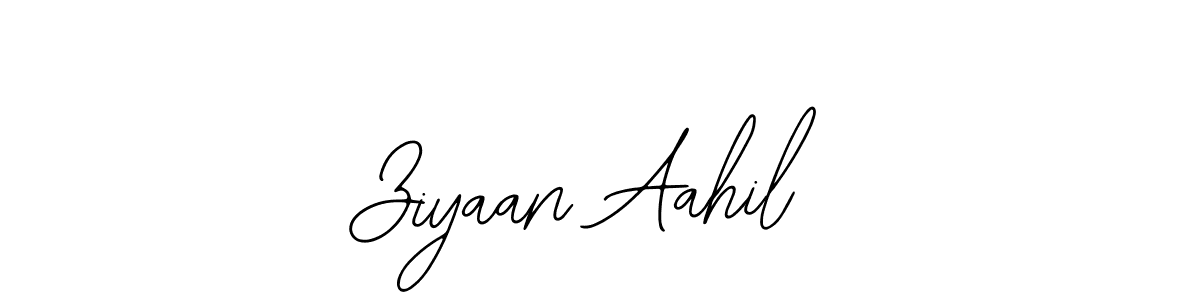 Bearetta-2O07w is a professional signature style that is perfect for those who want to add a touch of class to their signature. It is also a great choice for those who want to make their signature more unique. Get Ziyaan Aahil name to fancy signature for free. Ziyaan Aahil signature style 12 images and pictures png