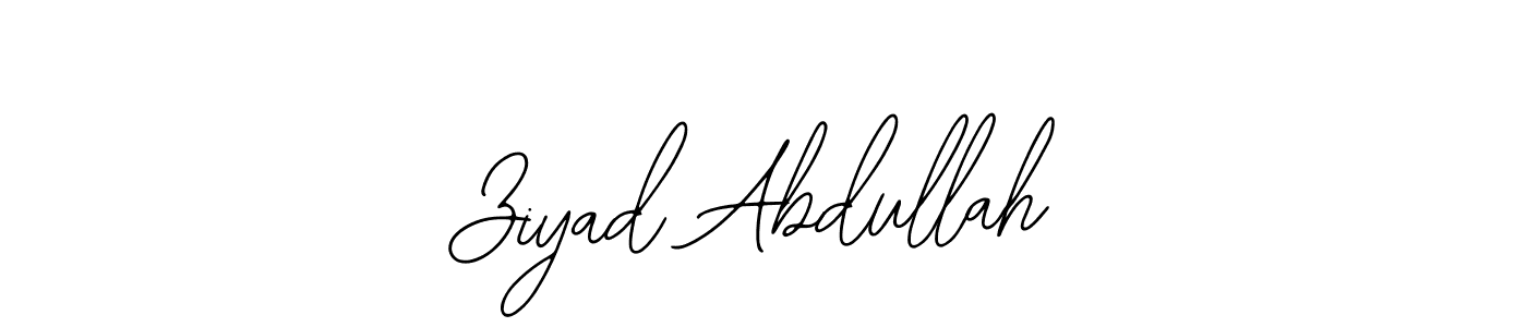 Make a beautiful signature design for name Ziyad Abdullah. Use this online signature maker to create a handwritten signature for free. Ziyad Abdullah signature style 12 images and pictures png