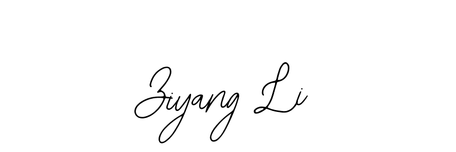 It looks lik you need a new signature style for name Ziyang Li. Design unique handwritten (Bearetta-2O07w) signature with our free signature maker in just a few clicks. Ziyang Li signature style 12 images and pictures png