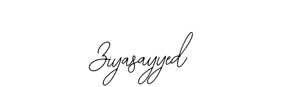 How to Draw Ziyasayyed signature style? Bearetta-2O07w is a latest design signature styles for name Ziyasayyed. Ziyasayyed signature style 12 images and pictures png