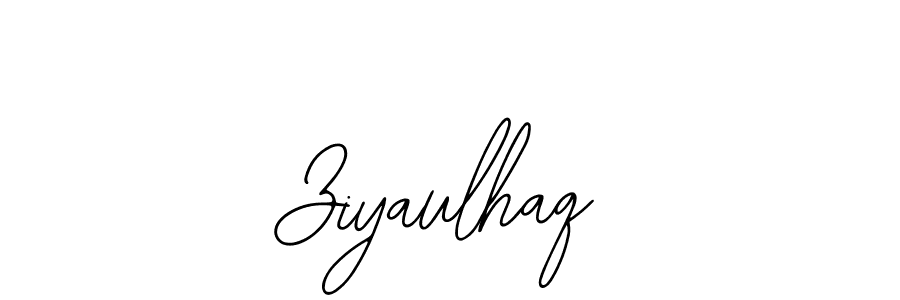 You can use this online signature creator to create a handwritten signature for the name Ziyaulhaq. This is the best online autograph maker. Ziyaulhaq signature style 12 images and pictures png