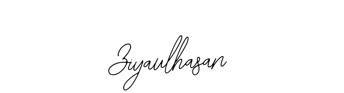 if you are searching for the best signature style for your name Ziyaulhasan. so please give up your signature search. here we have designed multiple signature styles  using Bearetta-2O07w. Ziyaulhasan signature style 12 images and pictures png