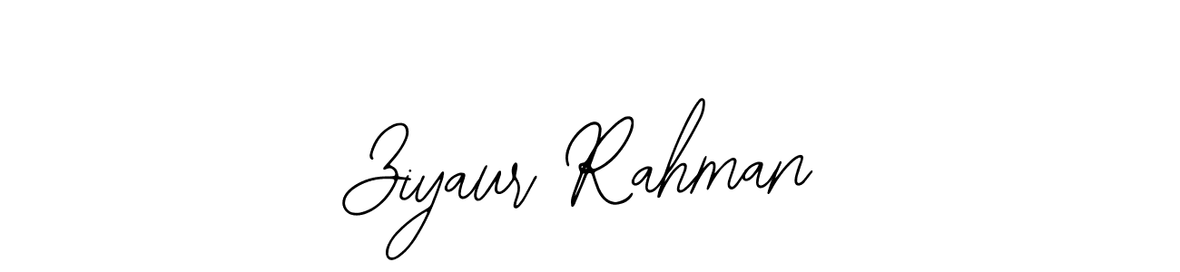 Design your own signature with our free online signature maker. With this signature software, you can create a handwritten (Bearetta-2O07w) signature for name Ziyaur Rahman. Ziyaur Rahman signature style 12 images and pictures png