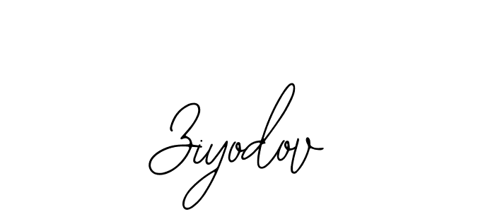 Design your own signature with our free online signature maker. With this signature software, you can create a handwritten (Bearetta-2O07w) signature for name Ziyodov. Ziyodov signature style 12 images and pictures png