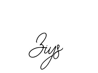 Create a beautiful signature design for name Ziys. With this signature (Bearetta-2O07w) fonts, you can make a handwritten signature for free. Ziys signature style 12 images and pictures png