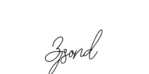 Create a beautiful signature design for name Zjsond. With this signature (Bearetta-2O07w) fonts, you can make a handwritten signature for free. Zjsond signature style 12 images and pictures png