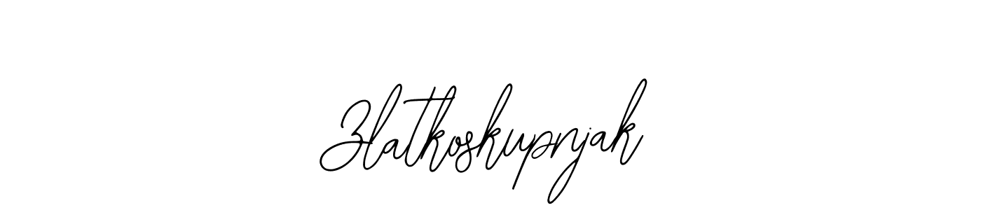 It looks lik you need a new signature style for name Zlatkoskupnjak. Design unique handwritten (Bearetta-2O07w) signature with our free signature maker in just a few clicks. Zlatkoskupnjak signature style 12 images and pictures png