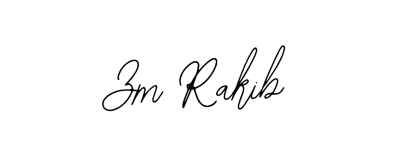 Make a beautiful signature design for name Zm Rakib. With this signature (Bearetta-2O07w) style, you can create a handwritten signature for free. Zm Rakib signature style 12 images and pictures png
