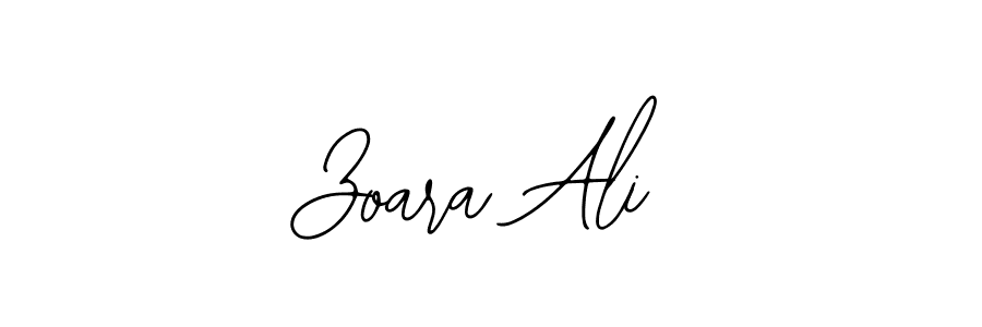 Make a beautiful signature design for name Zoara Ali. With this signature (Bearetta-2O07w) style, you can create a handwritten signature for free. Zoara Ali signature style 12 images and pictures png