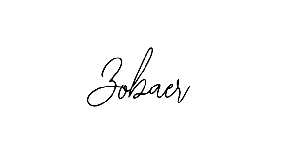 Use a signature maker to create a handwritten signature online. With this signature software, you can design (Bearetta-2O07w) your own signature for name Zobaer. Zobaer signature style 12 images and pictures png