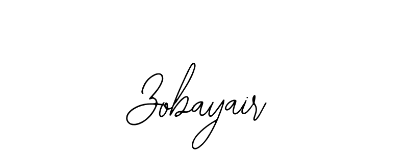 You should practise on your own different ways (Bearetta-2O07w) to write your name (Zobayair) in signature. don't let someone else do it for you. Zobayair signature style 12 images and pictures png