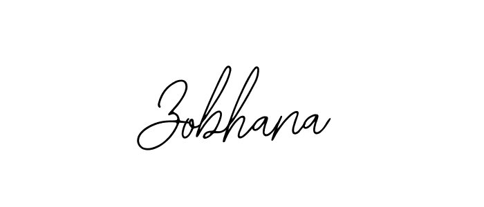 Make a beautiful signature design for name Zobhana. Use this online signature maker to create a handwritten signature for free. Zobhana signature style 12 images and pictures png