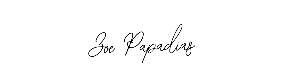 It looks lik you need a new signature style for name Zoe Papadias. Design unique handwritten (Bearetta-2O07w) signature with our free signature maker in just a few clicks. Zoe Papadias signature style 12 images and pictures png