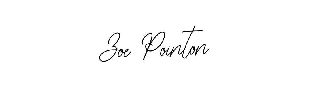 Make a beautiful signature design for name Zoe Pointon. With this signature (Bearetta-2O07w) style, you can create a handwritten signature for free. Zoe Pointon signature style 12 images and pictures png