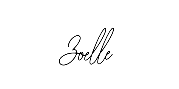 How to make Zoelle signature? Bearetta-2O07w is a professional autograph style. Create handwritten signature for Zoelle name. Zoelle signature style 12 images and pictures png