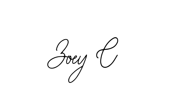 if you are searching for the best signature style for your name Zoey C. so please give up your signature search. here we have designed multiple signature styles  using Bearetta-2O07w. Zoey C signature style 12 images and pictures png