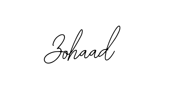 Zohaad stylish signature style. Best Handwritten Sign (Bearetta-2O07w) for my name. Handwritten Signature Collection Ideas for my name Zohaad. Zohaad signature style 12 images and pictures png