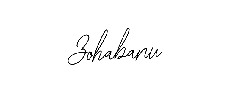 Zohabanu stylish signature style. Best Handwritten Sign (Bearetta-2O07w) for my name. Handwritten Signature Collection Ideas for my name Zohabanu. Zohabanu signature style 12 images and pictures png