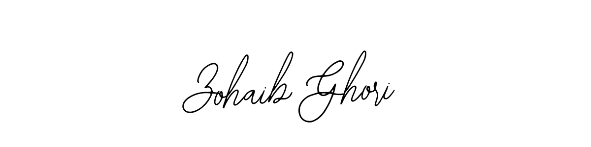 The best way (Bearetta-2O07w) to make a short signature is to pick only two or three words in your name. The name Zohaib Ghori include a total of six letters. For converting this name. Zohaib Ghori signature style 12 images and pictures png