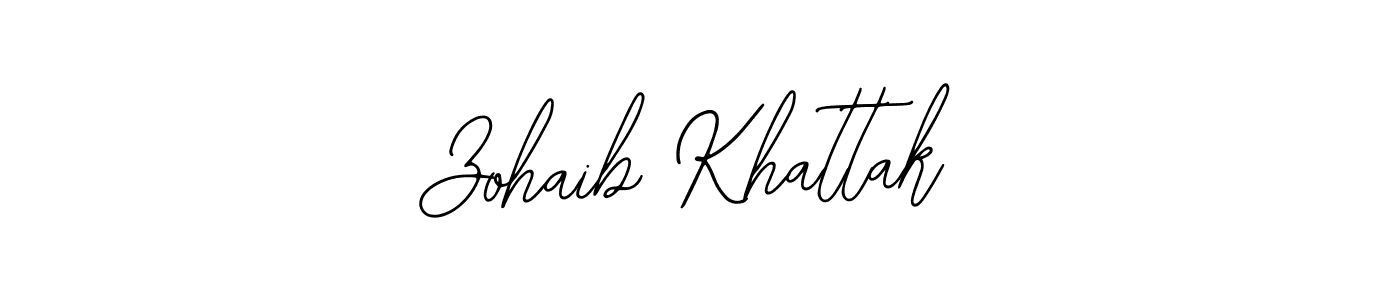 Make a beautiful signature design for name Zohaib Khattak. Use this online signature maker to create a handwritten signature for free. Zohaib Khattak signature style 12 images and pictures png