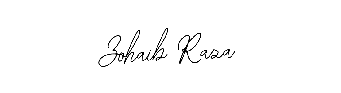 You should practise on your own different ways (Bearetta-2O07w) to write your name (Zohaib Raza) in signature. don't let someone else do it for you. Zohaib Raza signature style 12 images and pictures png
