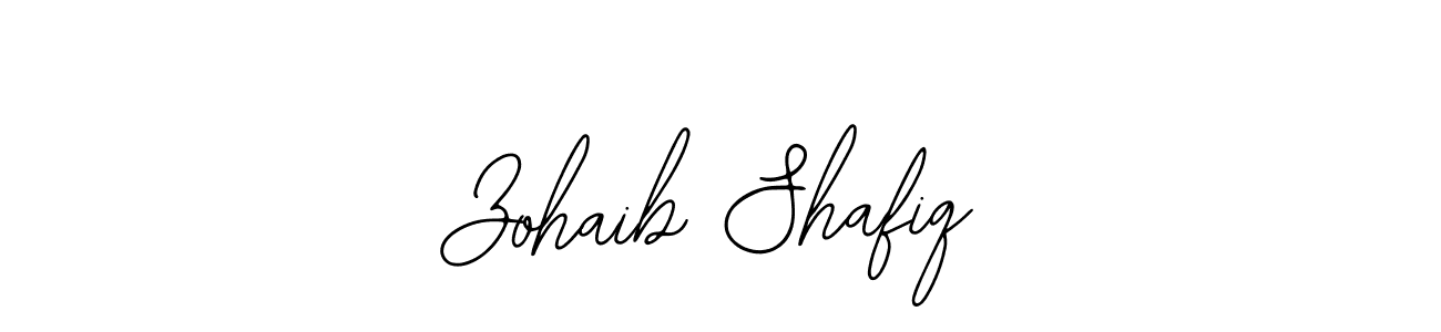 Design your own signature with our free online signature maker. With this signature software, you can create a handwritten (Bearetta-2O07w) signature for name Zohaib Shafiq. Zohaib Shafiq signature style 12 images and pictures png