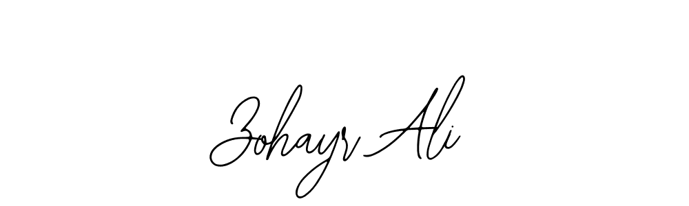 Make a beautiful signature design for name Zohayr Ali. Use this online signature maker to create a handwritten signature for free. Zohayr Ali signature style 12 images and pictures png