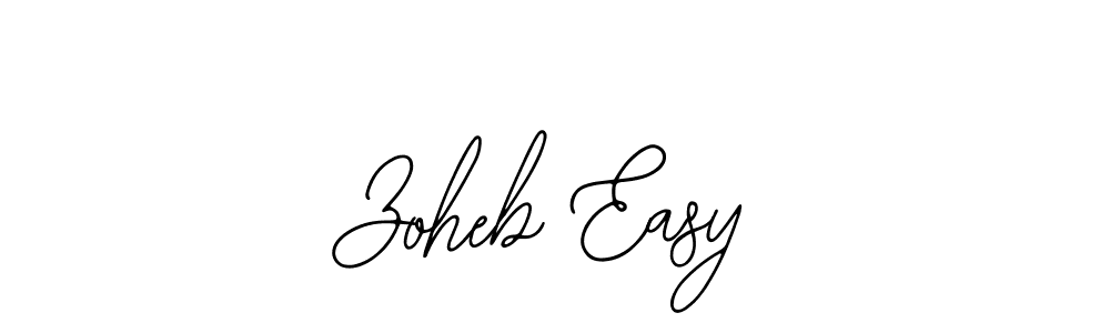 Zoheb Easy stylish signature style. Best Handwritten Sign (Bearetta-2O07w) for my name. Handwritten Signature Collection Ideas for my name Zoheb Easy. Zoheb Easy signature style 12 images and pictures png