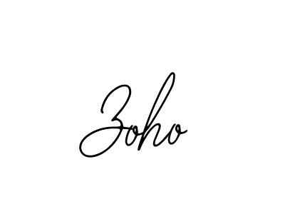 How to make Zoho name signature. Use Bearetta-2O07w style for creating short signs online. This is the latest handwritten sign. Zoho signature style 12 images and pictures png