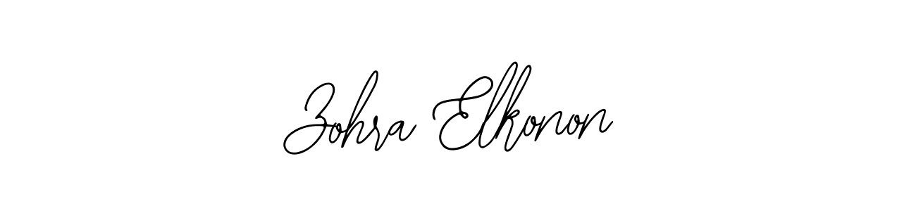 Also we have Zohra Elkonon name is the best signature style. Create professional handwritten signature collection using Bearetta-2O07w autograph style. Zohra Elkonon signature style 12 images and pictures png