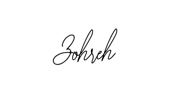 Zohreh stylish signature style. Best Handwritten Sign (Bearetta-2O07w) for my name. Handwritten Signature Collection Ideas for my name Zohreh. Zohreh signature style 12 images and pictures png