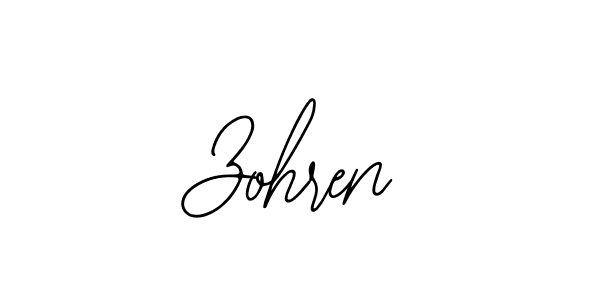 Make a beautiful signature design for name Zohren. With this signature (Bearetta-2O07w) style, you can create a handwritten signature for free. Zohren signature style 12 images and pictures png