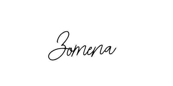 if you are searching for the best signature style for your name Zomena. so please give up your signature search. here we have designed multiple signature styles  using Bearetta-2O07w. Zomena signature style 12 images and pictures png