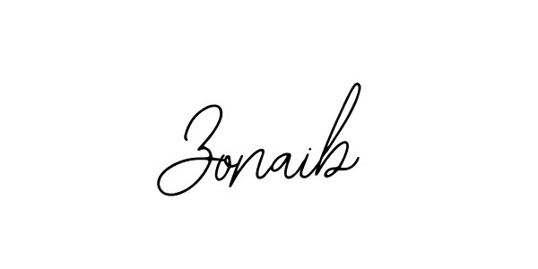 You should practise on your own different ways (Bearetta-2O07w) to write your name (Zonaib) in signature. don't let someone else do it for you. Zonaib signature style 12 images and pictures png