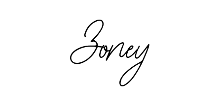 Achieve flawless digital penmanship with Zoney name in Bearetta-2O07w font. The perfect tool for creating online signatures. Zoney signature style 12 images and pictures png