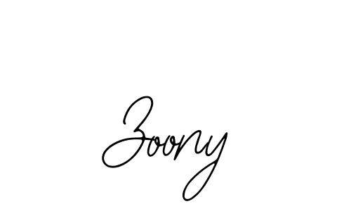 Create a beautiful signature design for name Zoony. With this signature (Bearetta-2O07w) fonts, you can make a handwritten signature for free. Zoony signature style 12 images and pictures png