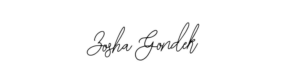 This is the best signature style for the Zosha Gondek name. Also you like these signature font (Bearetta-2O07w). Mix name signature. Zosha Gondek signature style 12 images and pictures png