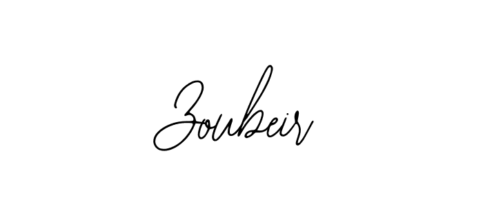 Zoubeir stylish signature style. Best Handwritten Sign (Bearetta-2O07w) for my name. Handwritten Signature Collection Ideas for my name Zoubeir. Zoubeir signature style 12 images and pictures png
