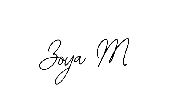 The best way (Bearetta-2O07w) to make a short signature is to pick only two or three words in your name. The name Zoya M include a total of six letters. For converting this name. Zoya M signature style 12 images and pictures png
